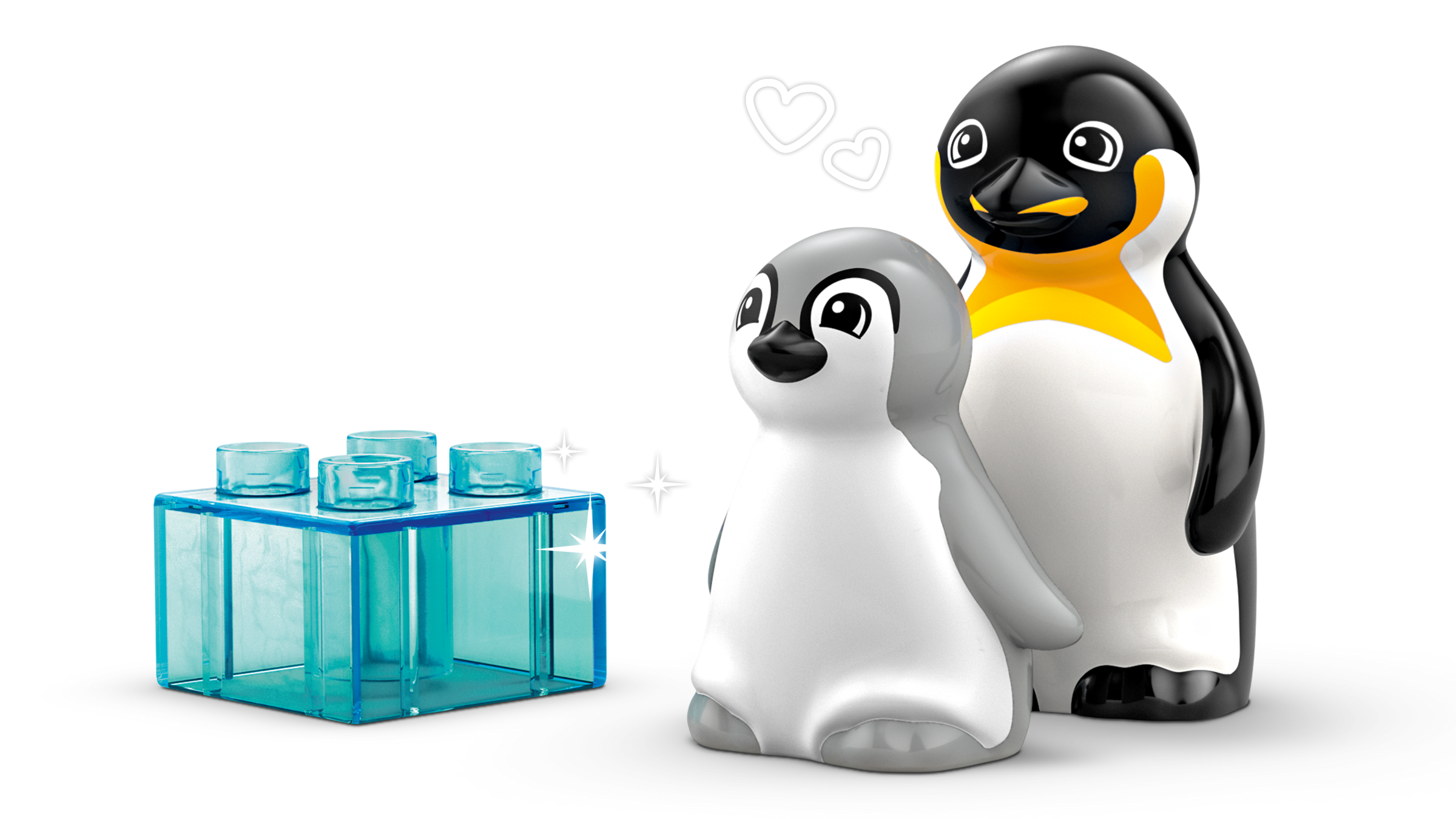 LEGO DUPLO Wild Animal Families Penguins Lions (British brand)