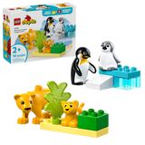 LEGO DUPLO Wild Animal Families Penguins Lions (British brand)