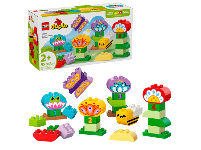 LEGO DUPLO Creative Garden flower set - British product