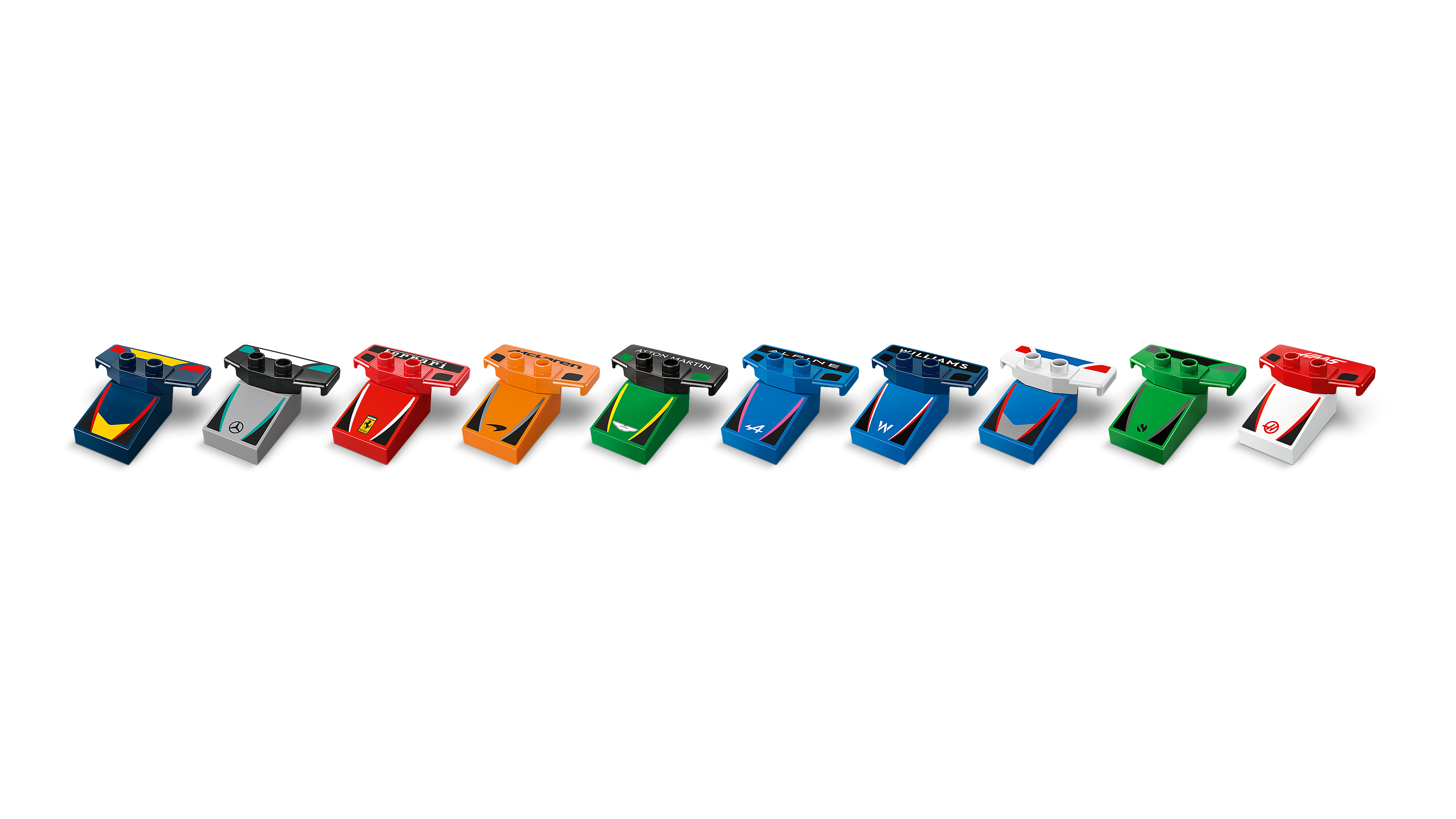 LEGO DUPLO F1 Racing Cars Drivers 70 Pieces - British product
