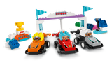 LEGO DUPLO F1 Racing Cars Drivers 70 Pieces - British product