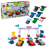 LEGO DUPLO F1 Racing Cars Drivers 70 Pieces - British product