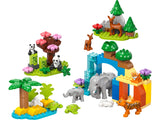 LEGO DUPLO Wild Animal Families Building Blocks 92 Pieces - British product