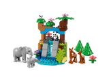 LEGO DUPLO Wild Animal Families Building Blocks 92 Pieces - British product