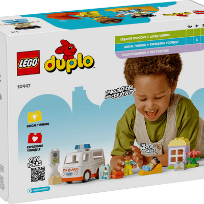 Lego Duplo Krankenwagen & Fahrer Bauset 19 Teile