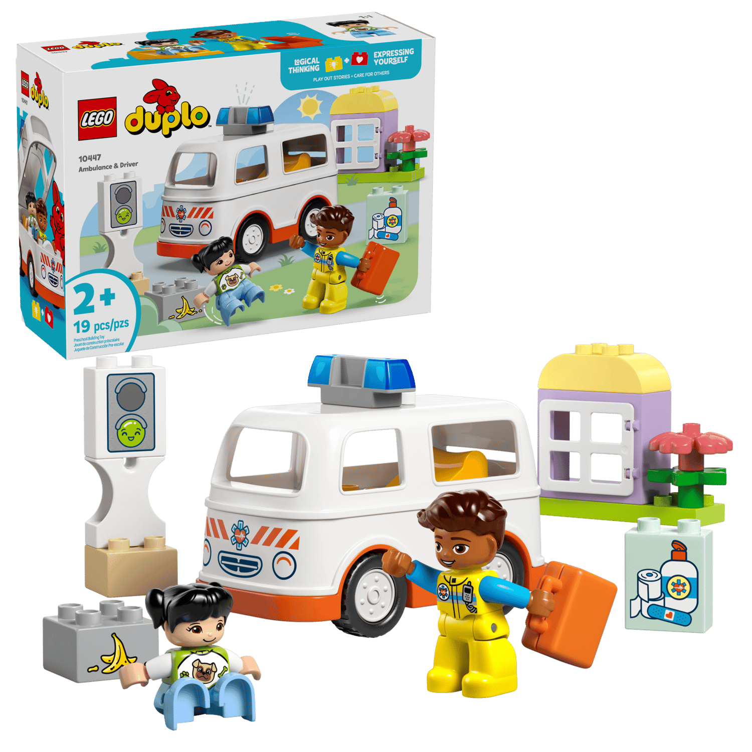 Lego Duplo Ambulance Building Set 19 Pieces - British product