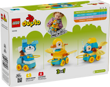 LEGO DUPLO 3in1 Animals on Wheels 58 Pieces - British product