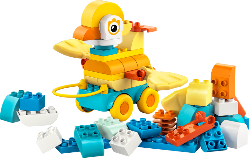 LEGO DUPLO 3in1 Animals on Wheels 58 Pieces - British product