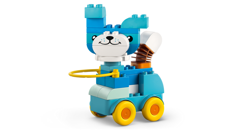 LEGO DUPLO 3in1 Animals on Wheels 58 Pieces - British product