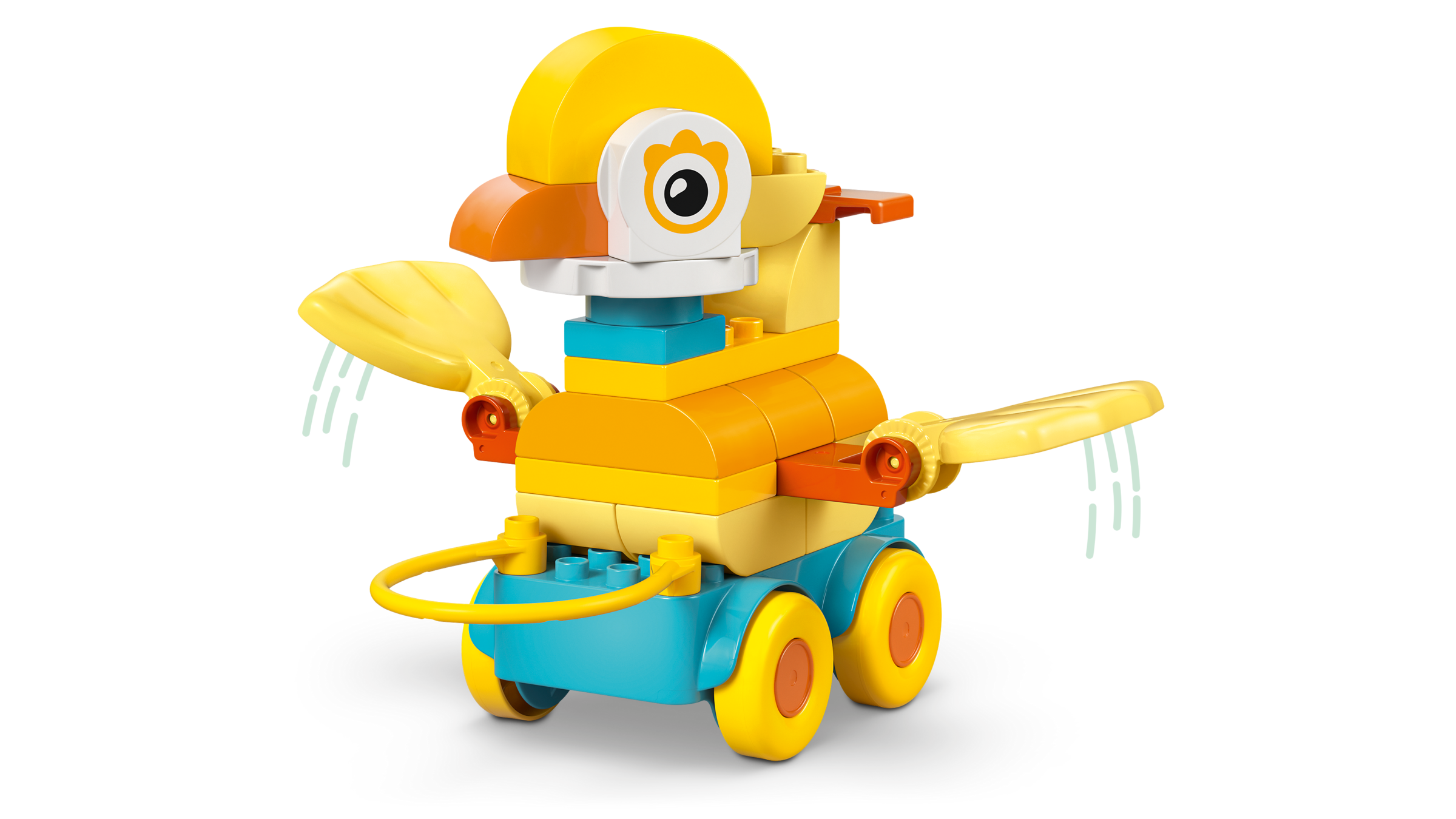 LEGO DUPLO 3in1 Animals on Wheels 58 Pieces - British product