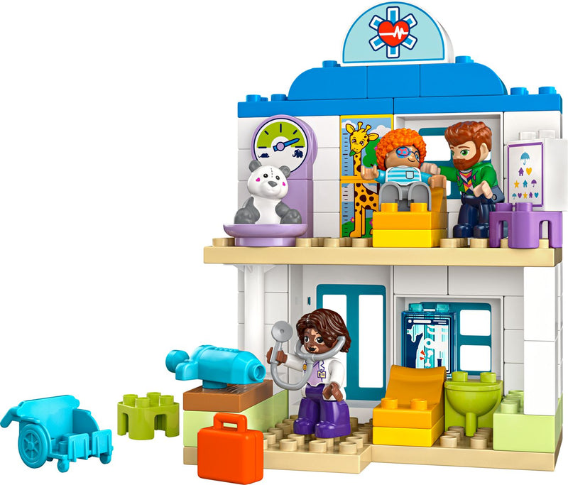 DUPLO doctor building set visit case 65 pieces - British product