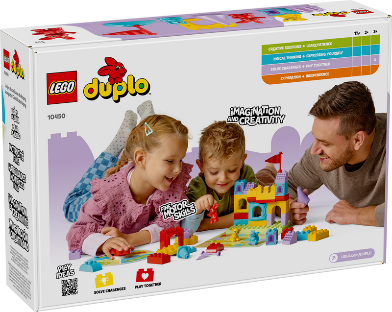 LEGO DUPLO Hopsy's Castle Board Game 47 Pieces, UK version