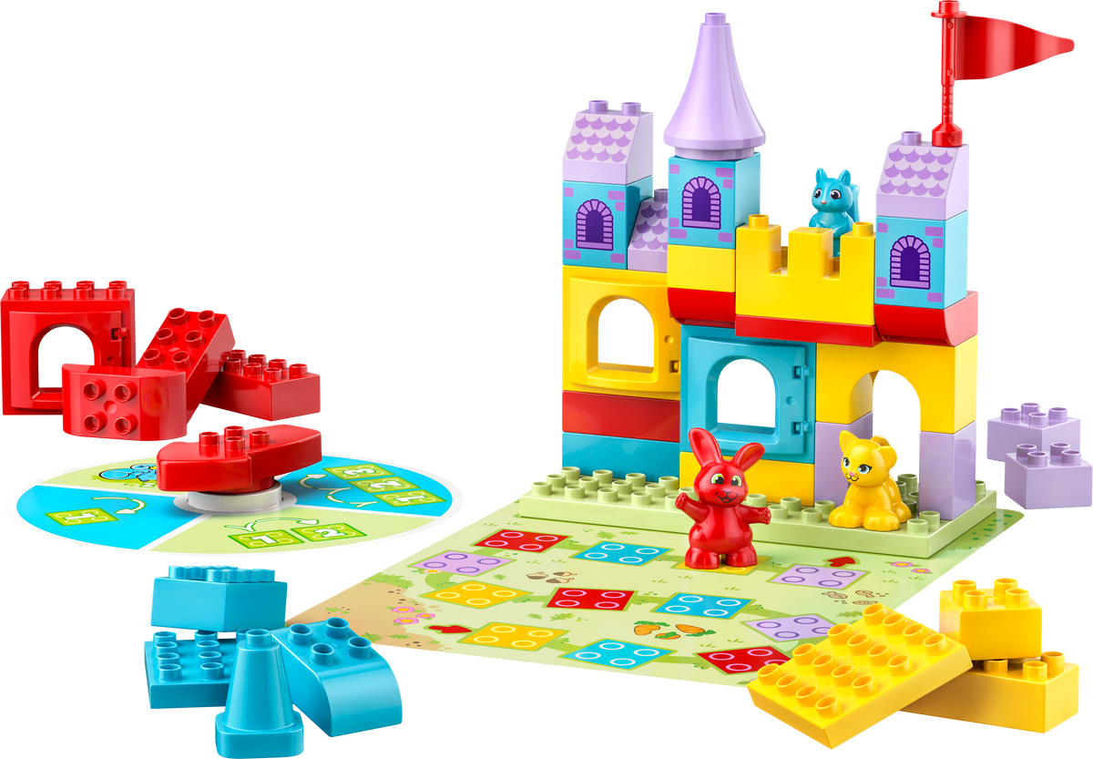 LEGO DUPLO Hopsy's Castle Board Game 47 Pieces, UK version