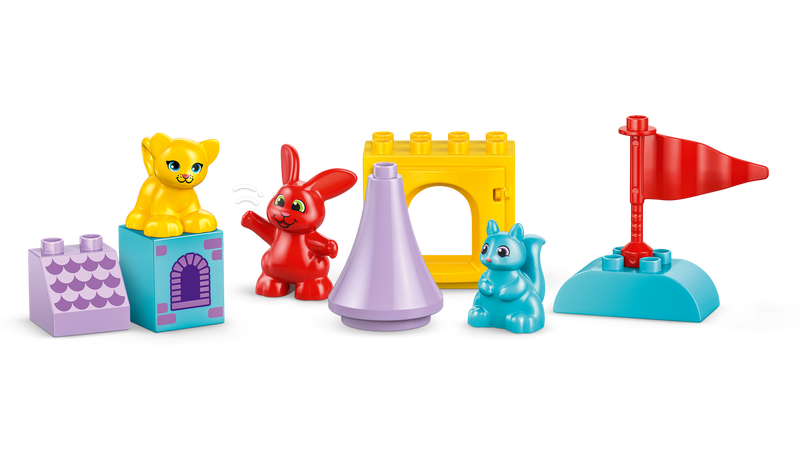 LEGO DUPLO Hopsy's Castle Board Game 47 Pieces, UK version