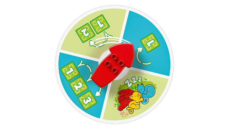 LEGO DUPLO Hopsy's Castle Board Game 47 Pieces, UK version