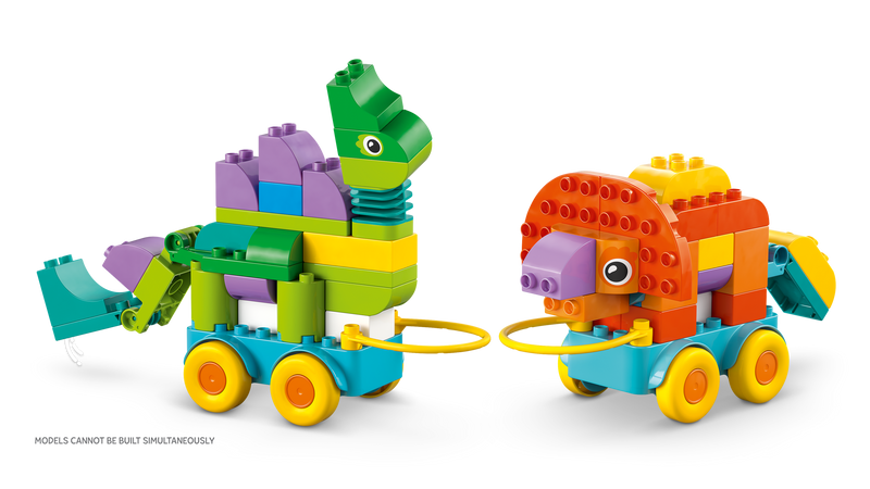 LEGO DUPLO Dinosaurs on Wheels 108 Pieces - British product