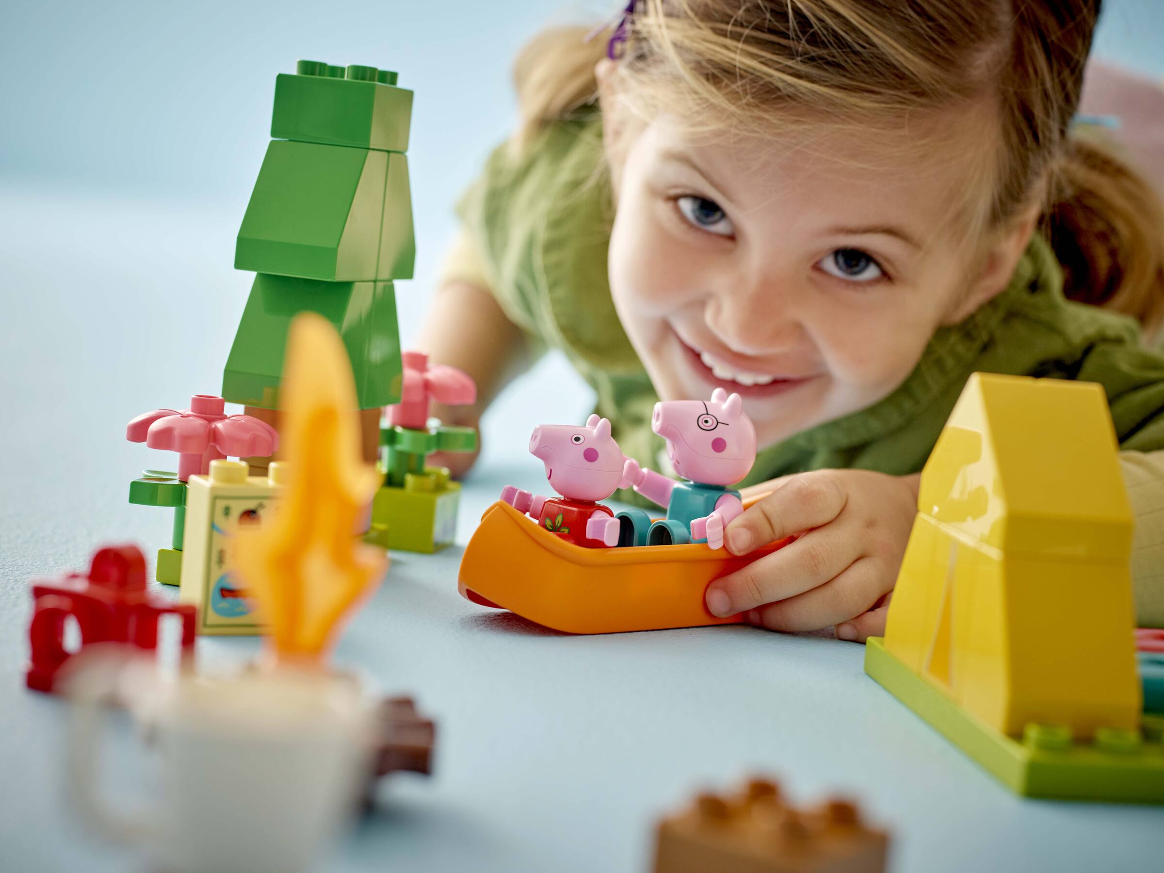 LEGO DUPLO Peppa Pig Camping Trip 32 Pieces - British product