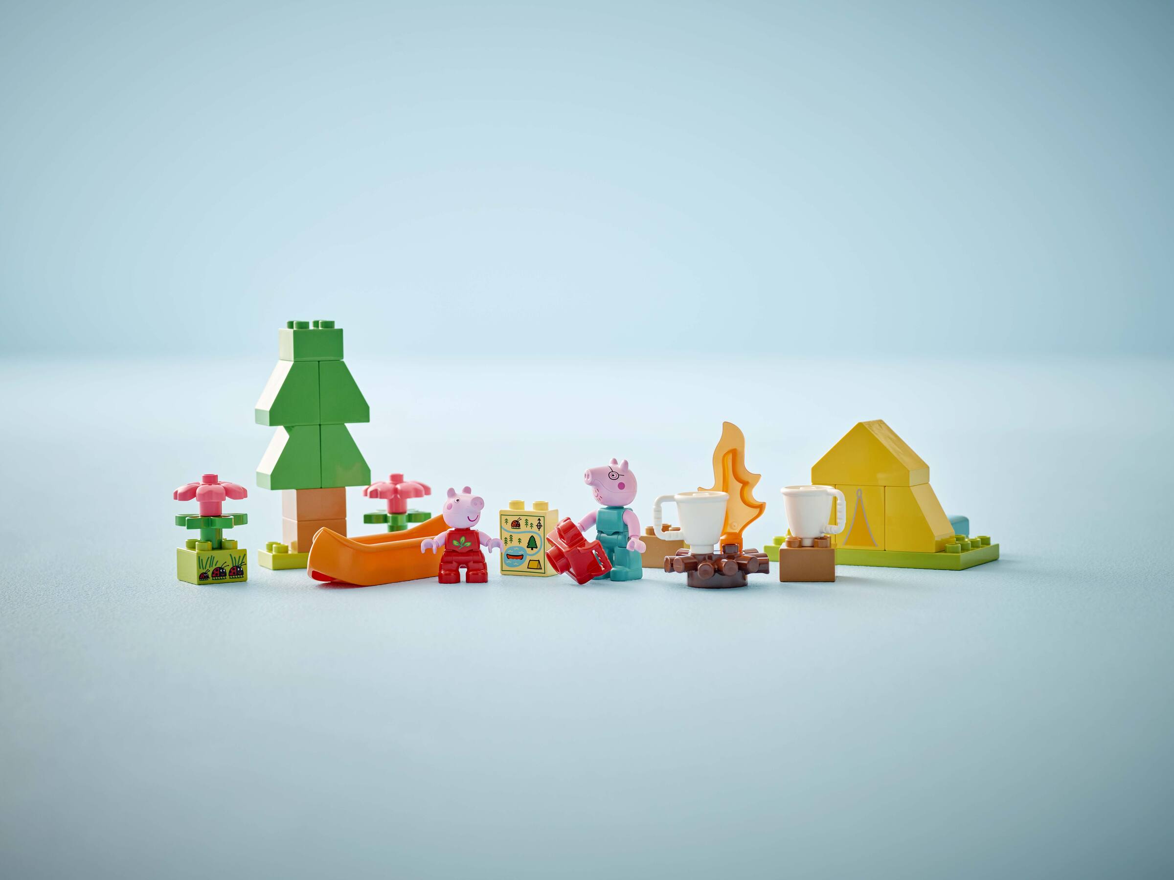 LEGO DUPLO Peppa Pig Camping Trip 32 Pieces - British product