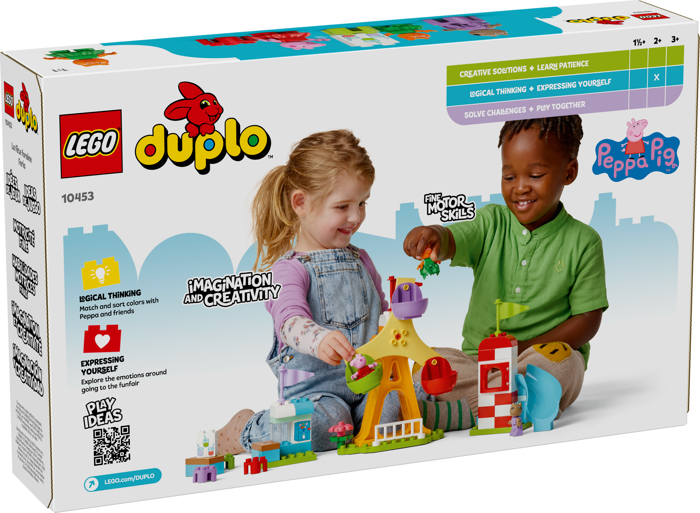 LEGO DUPLO Peppa Pig Funfair 53 pieces - British product