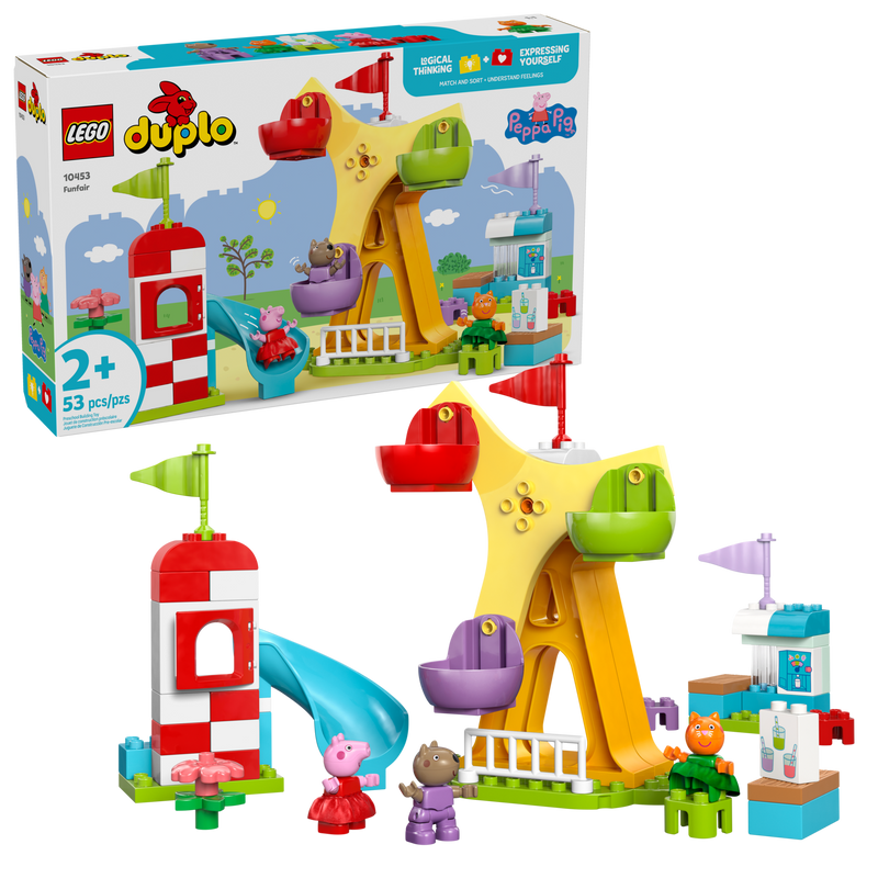 LEGO DUPLO Peppa Pig Funfair 53 pieces - British product