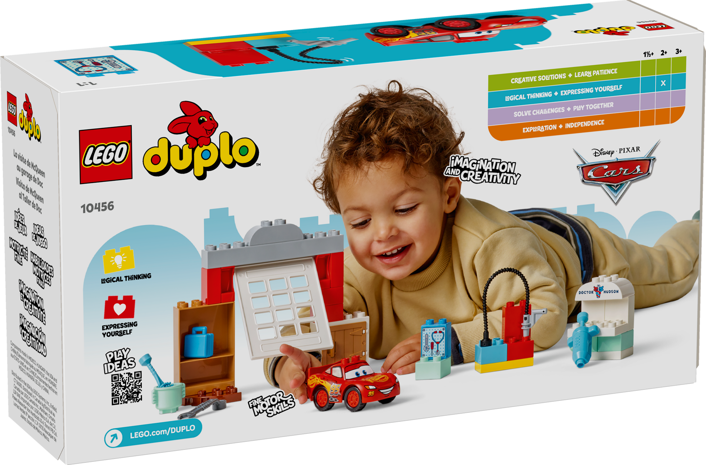 LEGO DUPLO Cars McQueen Visit Garage 35pc, imported from the UK