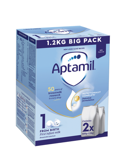 McGrocer Direct Aptamil First Infant Milk Powder 1.2kg- Buy online at McGrocer