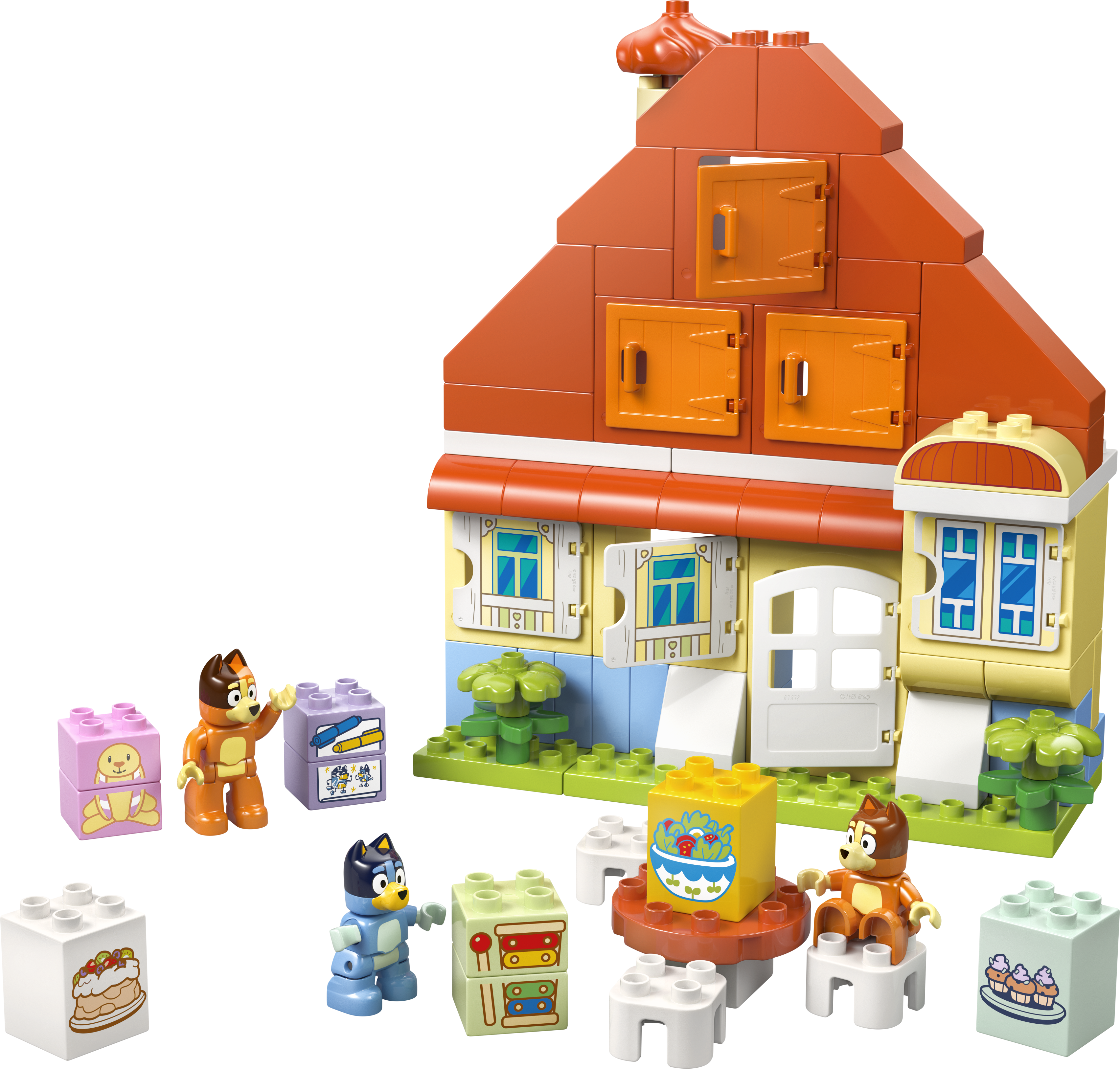Lego Bluey Family House Building Set 83 Pieces - British product