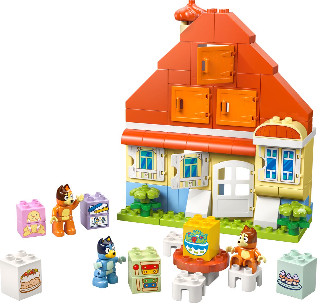 Lego Bluey Family House Building Set 83 Pieces - British product