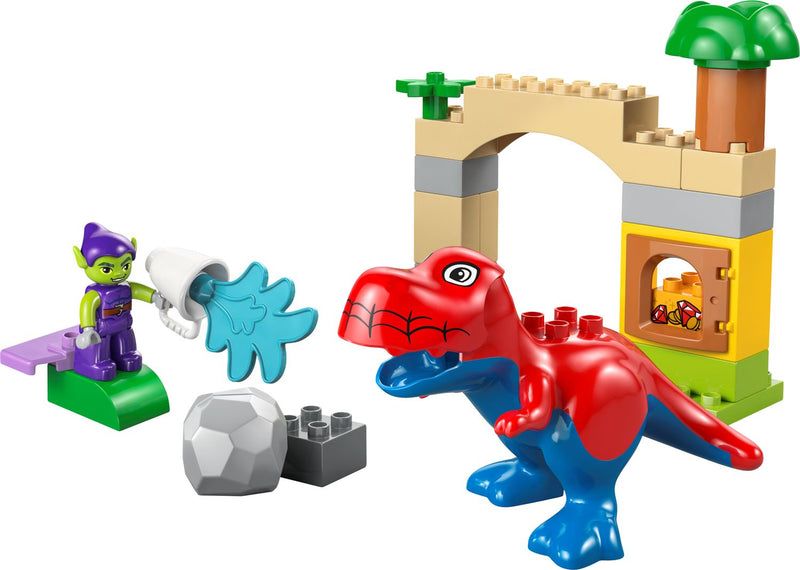 LEGO DUPLO Spidey-Rex vs Green Goblin 25-piece set, UK version