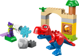 LEGO DUPLO Spidey-Rex vs Green Goblin 25-piece set, UK version