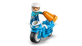 LEGO DUPLO Blue Police Motorcycle toddler playset, imported from the UK