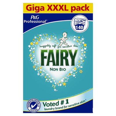 Lessive en poudre Fairy Non-Bio, 140 lavages