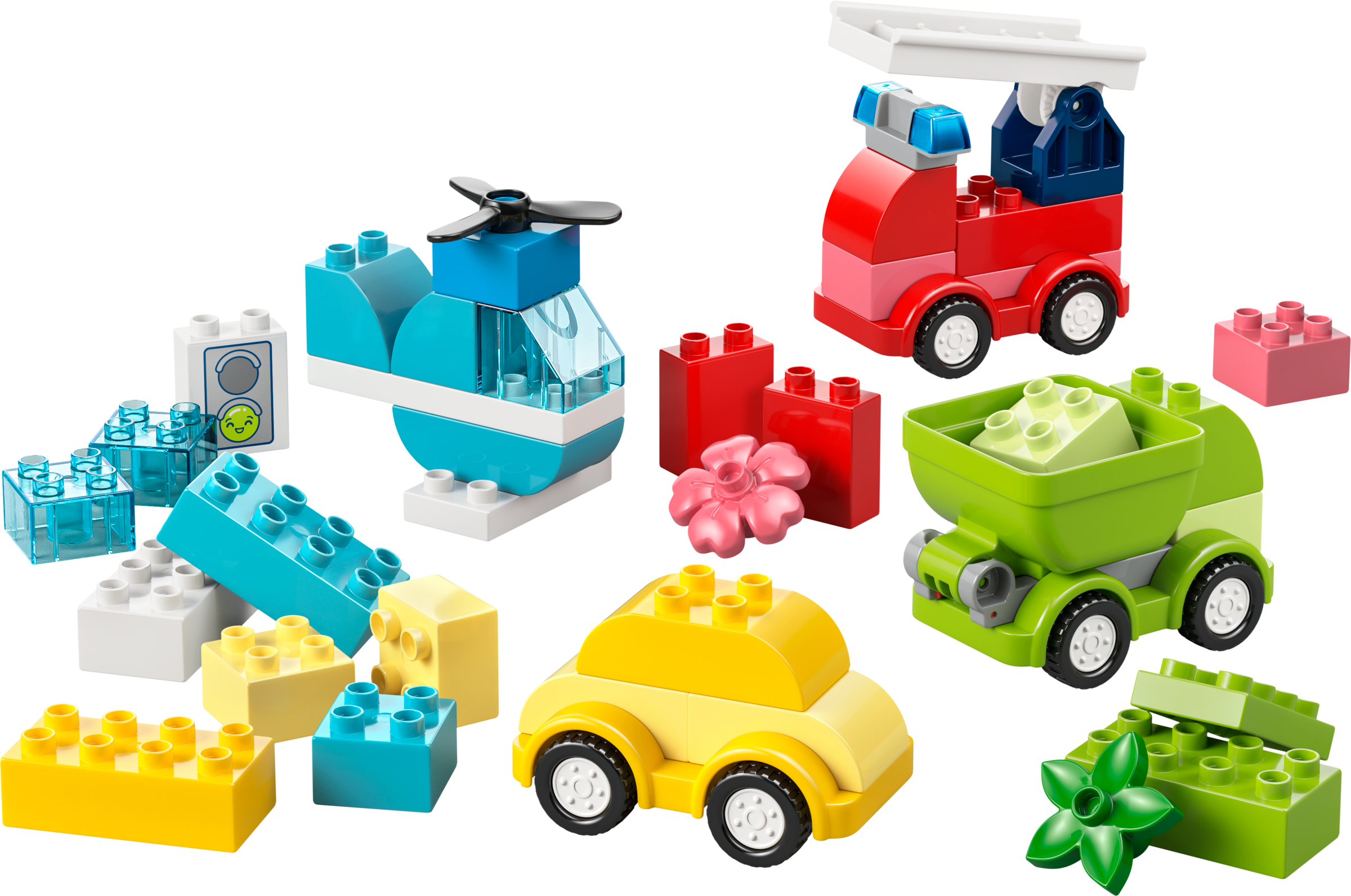 LEGO DUPLO Creative Vehicles building set 42 pieces, imported from the UK