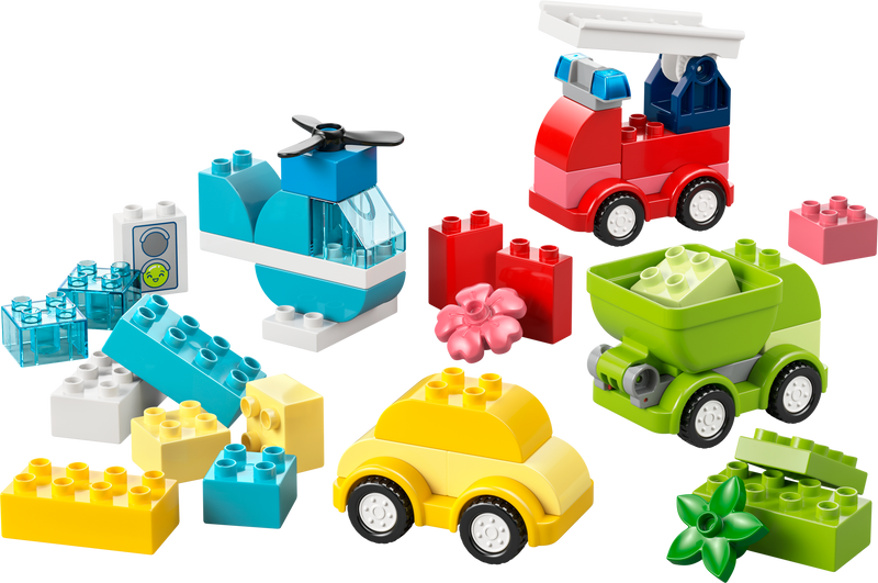 LEGO DUPLO Creative Vehicles building set 42 pieces, imported from the UK