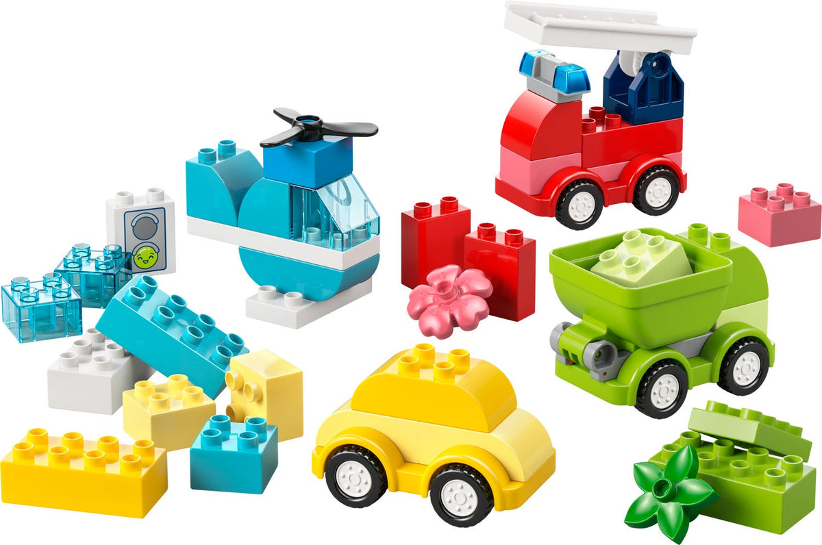 LEGO DUPLO Creative Vehicles building set 42 pieces, imported from the UK