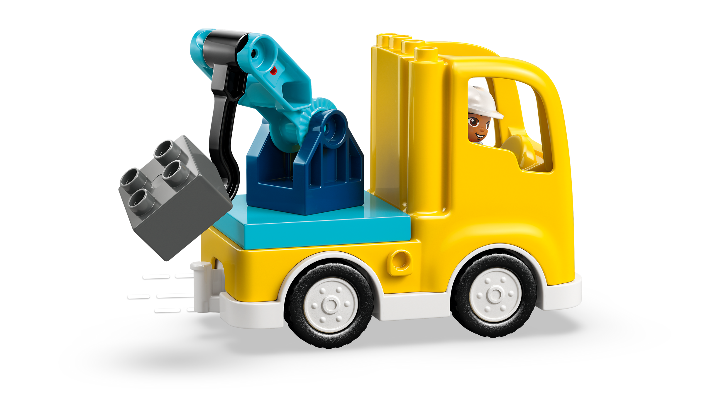 LEGO DUPLO 3-in-1 construction vehicles set 22 pieces, imported from the UK
