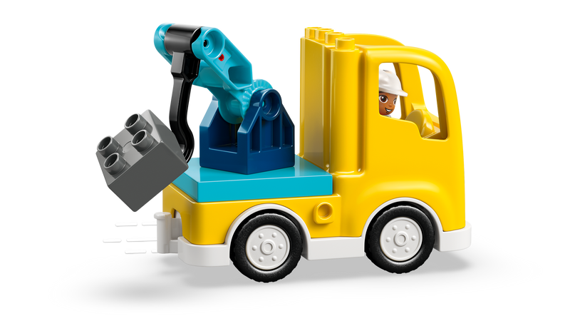 LEGO DUPLO 3-in-1 construction vehicles set 22 pieces, imported from the UK