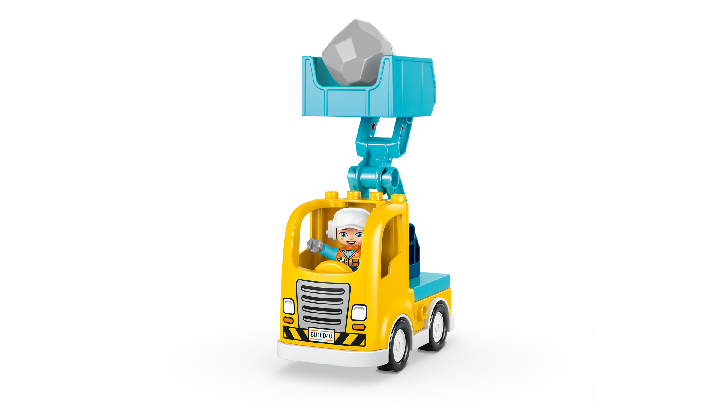 LEGO DUPLO 3-in-1 construction vehicles set 22 pieces, imported from the UK