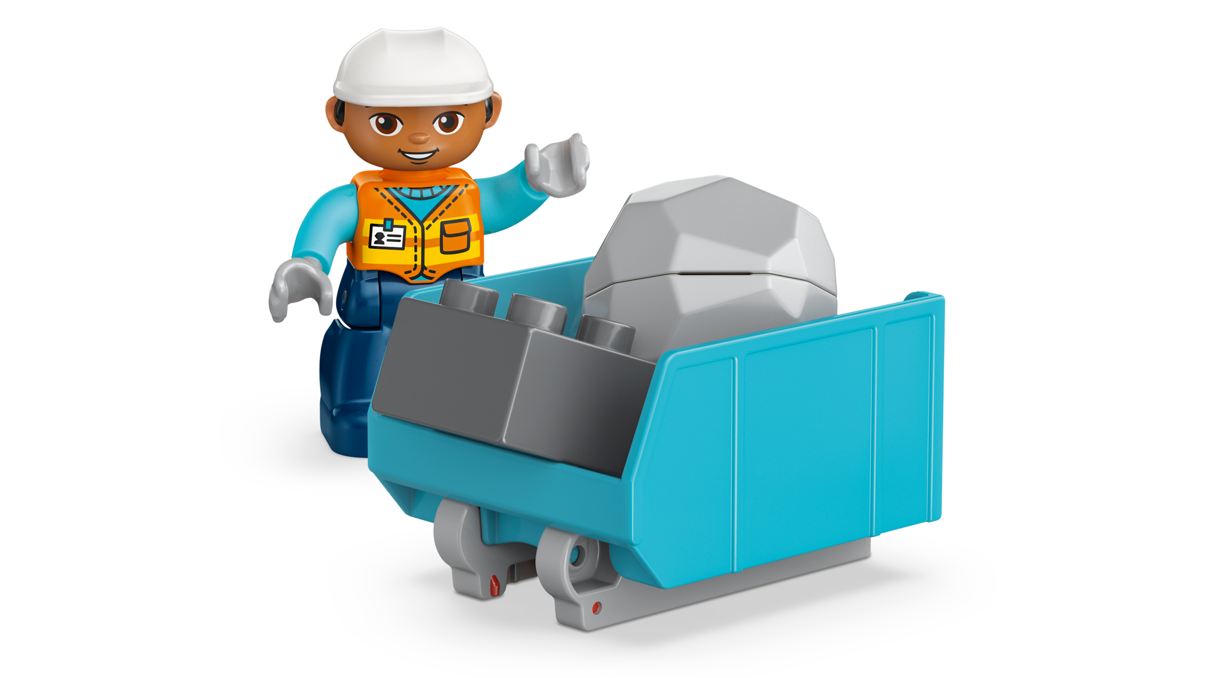 LEGO DUPLO 3-in-1 construction vehicles set 22 pieces, imported from the UK