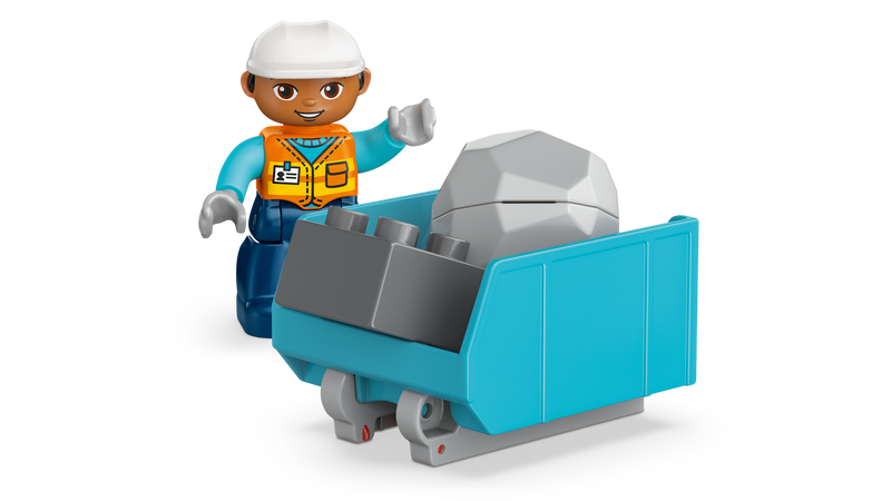 LEGO DUPLO 3-in-1 construction vehicles set 22 pieces, imported from the UK