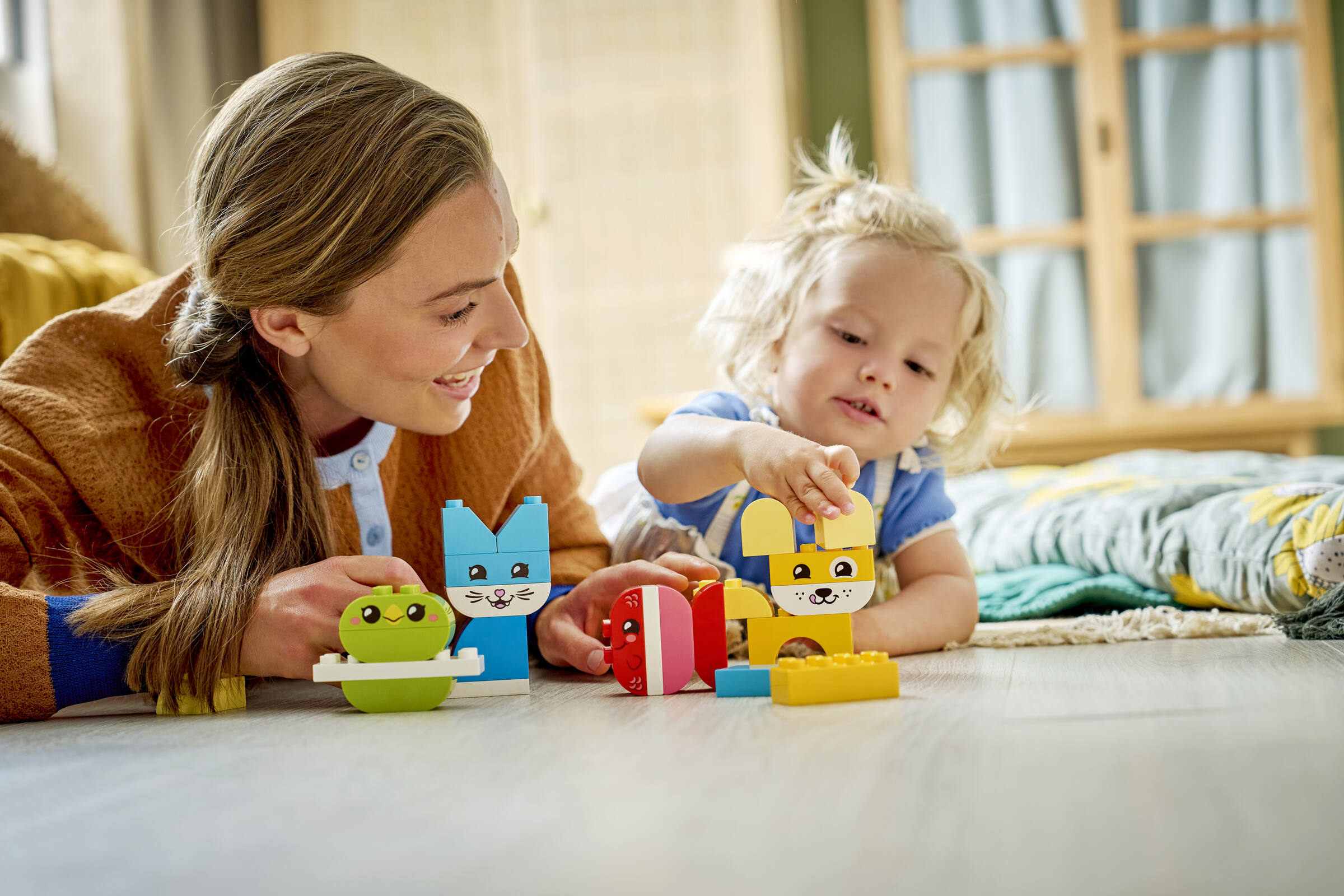 LEGO DUPLO Creative Cute Pets building set 24 pieces (British brand)