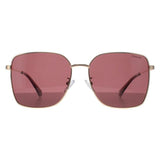 Polaroid PLD 4158 gold polarized women sunglasses, imported from the UK