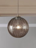 Ashcroft glass shade smoke grey small, UK version