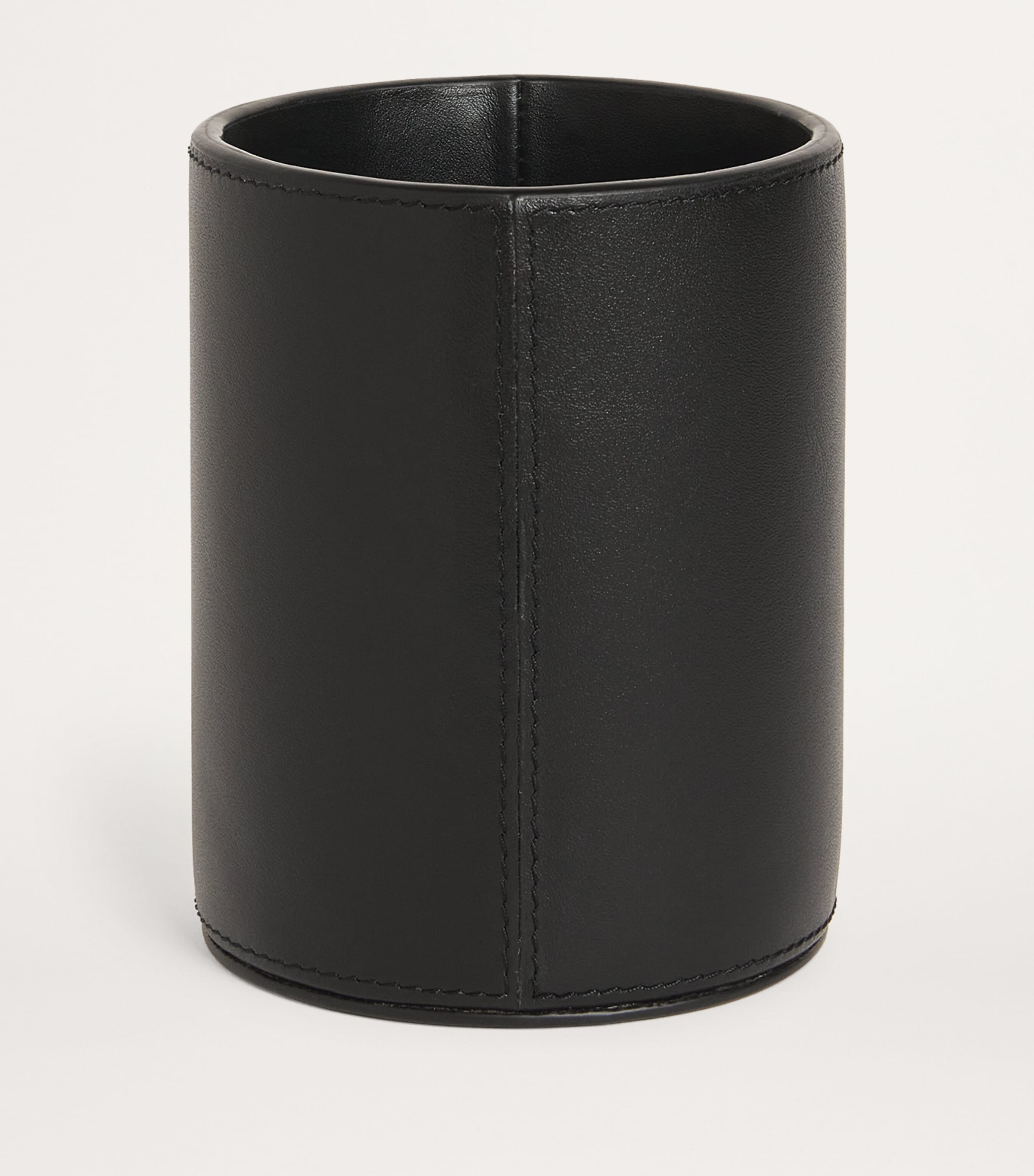 Harrods leather pen pot, UK version
