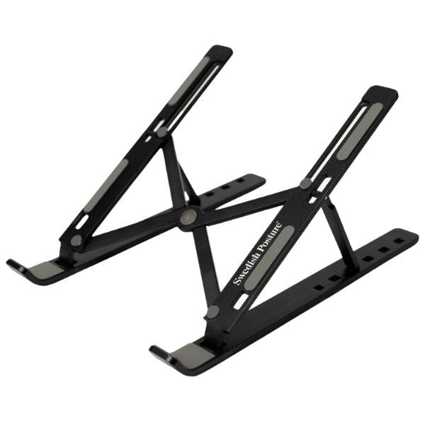Swedish Posture foldable ergonomic laptop stand, imported from the UK