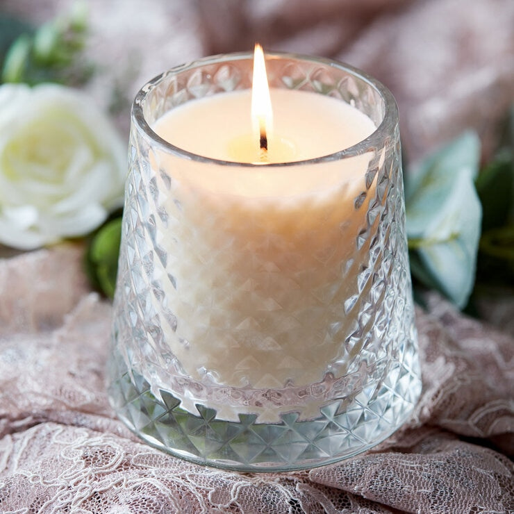 Torc fragranced glass candles 3 pack - British product