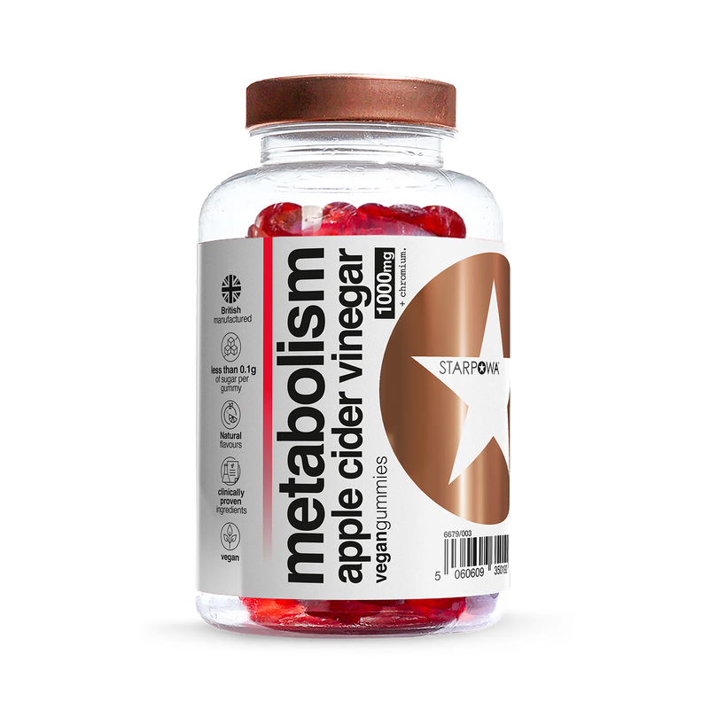 Apple Cider Vinegar 1000mg Metabolism Support 60 Gummies