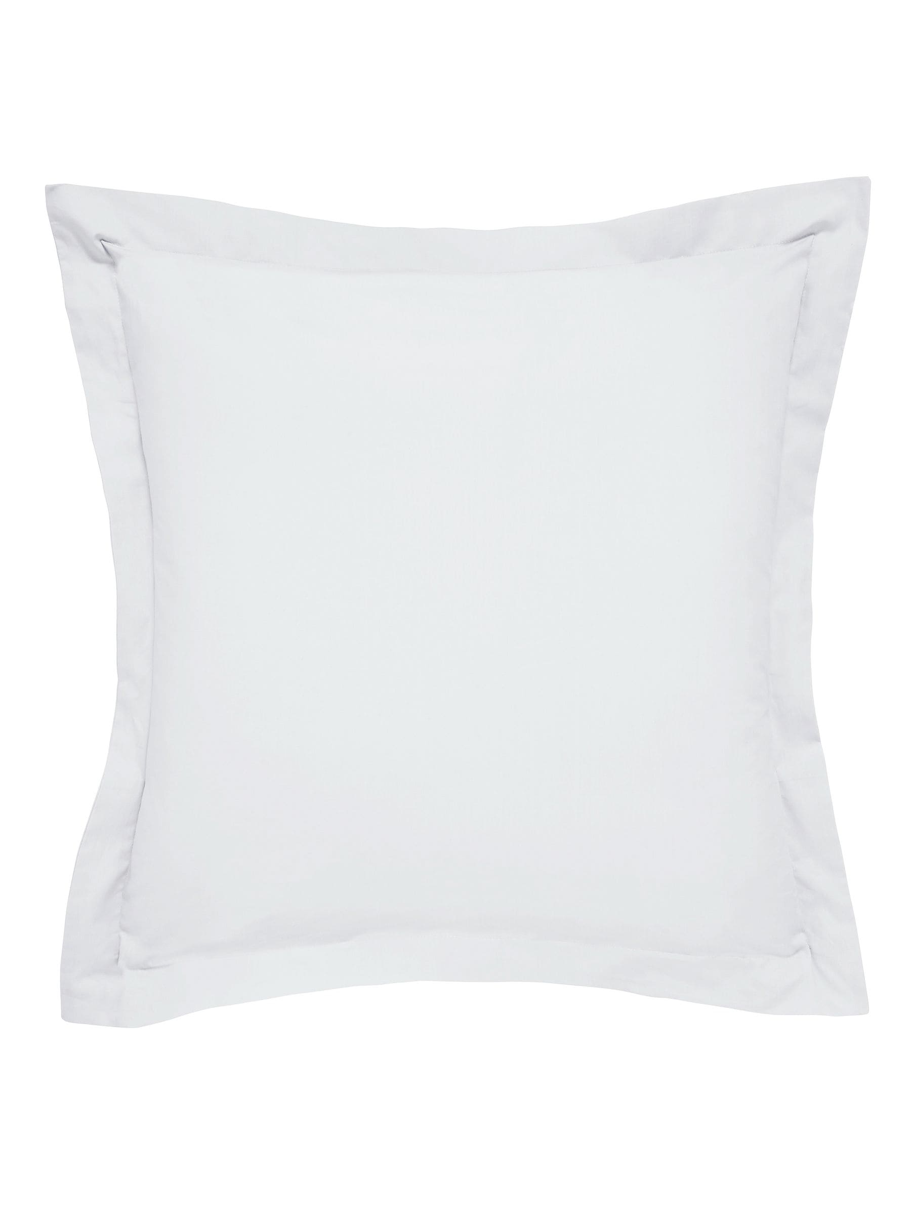 Bedeck of Belfast white 300 thread count square pillowcase, UK version