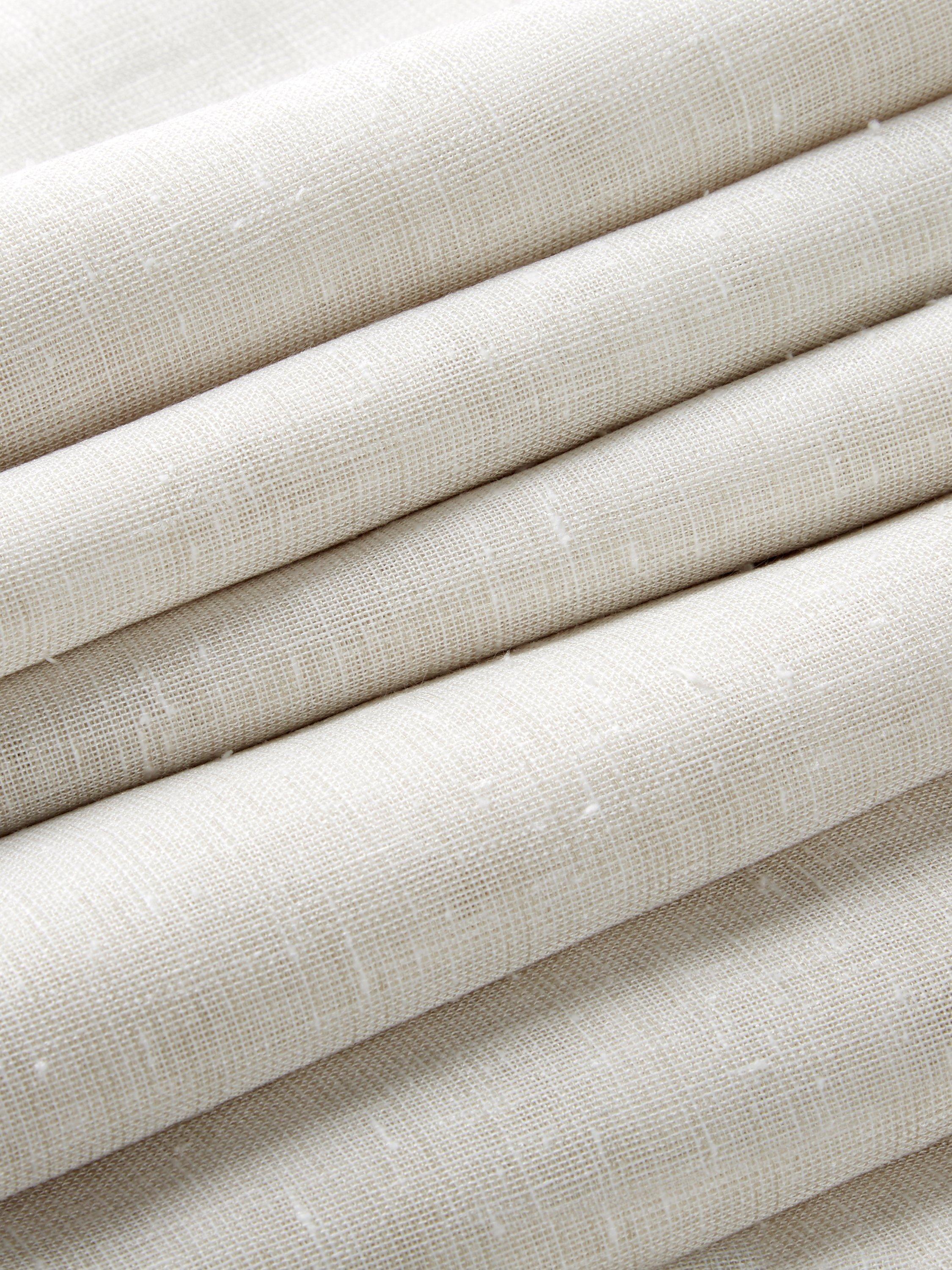 Deyron Oxford voile stoff natur 300 cm bredde - Britisk produkt