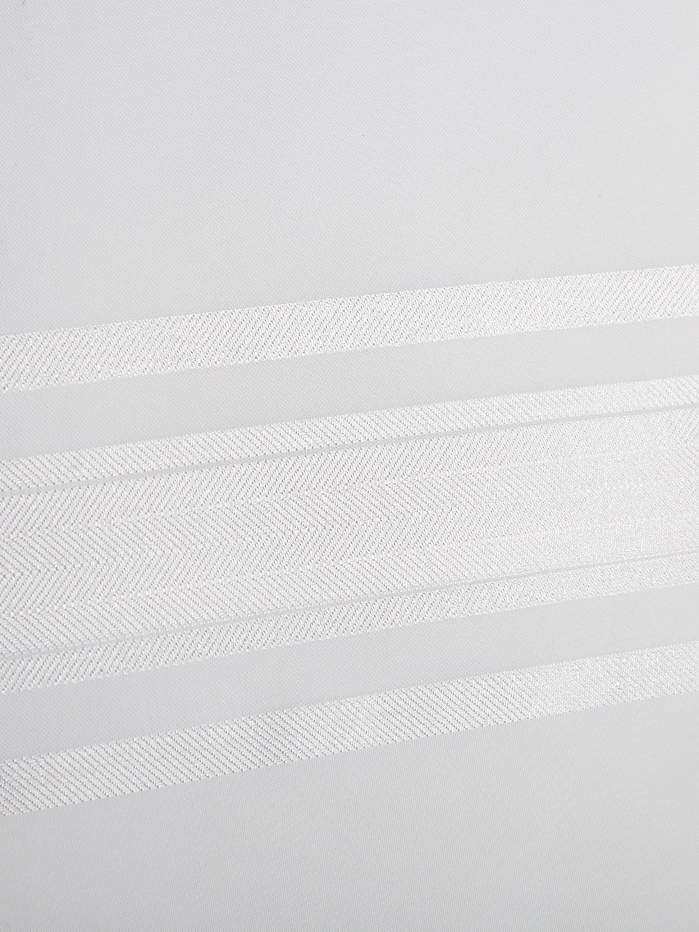 Deyron Morven Voile Stoff weiß - Britisches Produkt